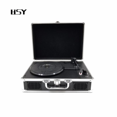 Portable Vinyl Record Player , Audio Turntable Player , Bluetooth Suitcase Turntable